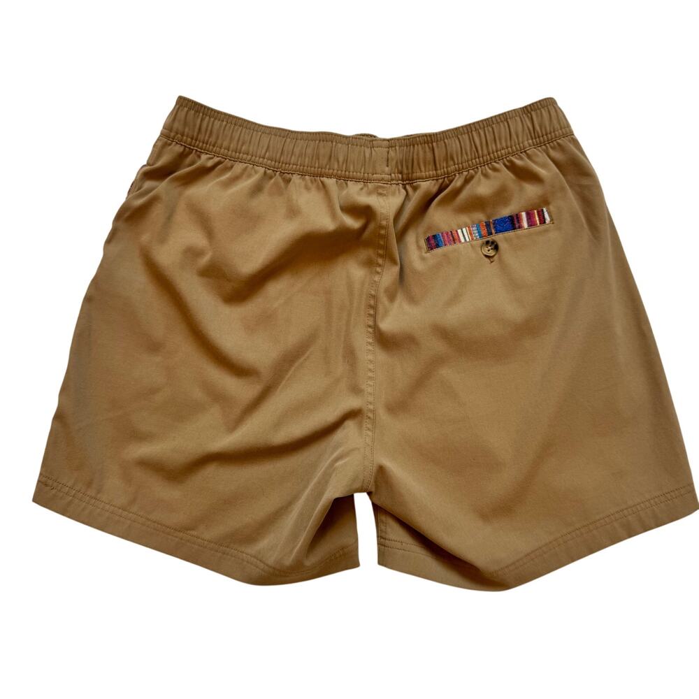 Wowie Sapien Casual Shorts Tan Men's Large 5" Inseam Outdoor Gorpcore Desertcore - Picture 2 of 13